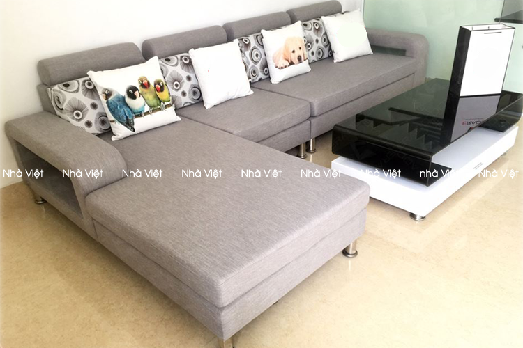 Giao ghế sofa vải cao cấp nhà anh Bắc - Cầu Giấy