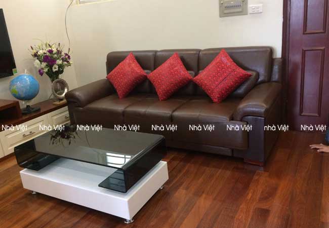 Nhà Việt giao sofa nhà chị Hồng - Nơ 01 KĐT Pháp Vân