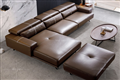 Bộ sofa da góc chữ L kích thước 3.0m * 1.8m * 90cm